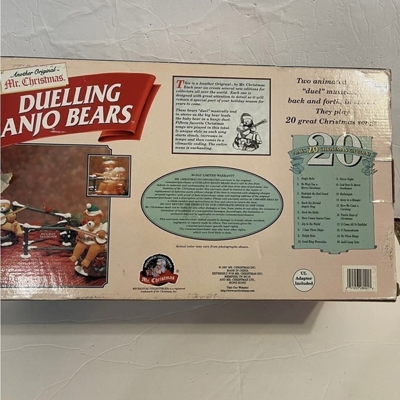 Mr. Christmas Holiday Mr Christmas Musical Animated Dueling Banjo